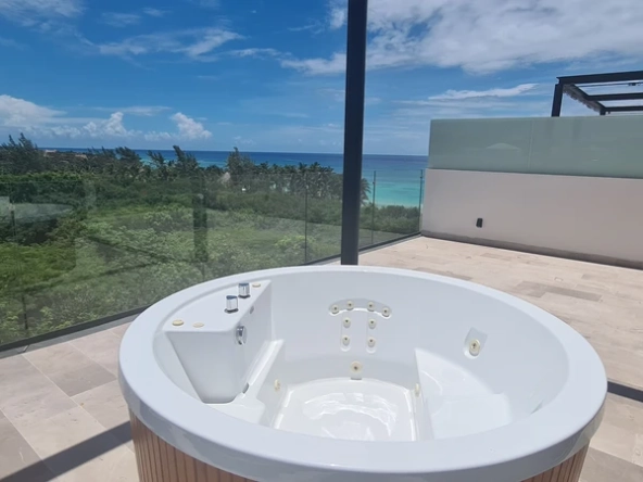 luxury house view in Tulum